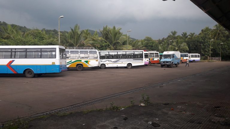 काणकोण बस स्थानकाची स्थिती दयनीय