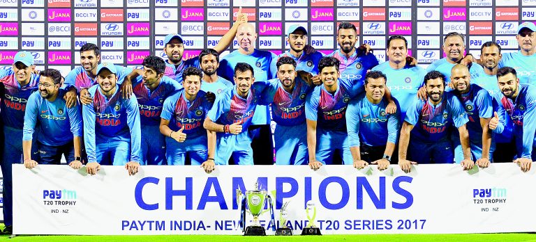 टीम इंडियाने टी-२० मालिका जिंकली