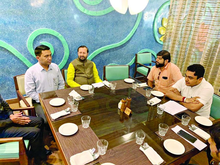 म्हादई समर्थक शिष्टमंडळास जावडेकर यांचे १५ दिवसांत निर्णयाचे आश्‍वासन